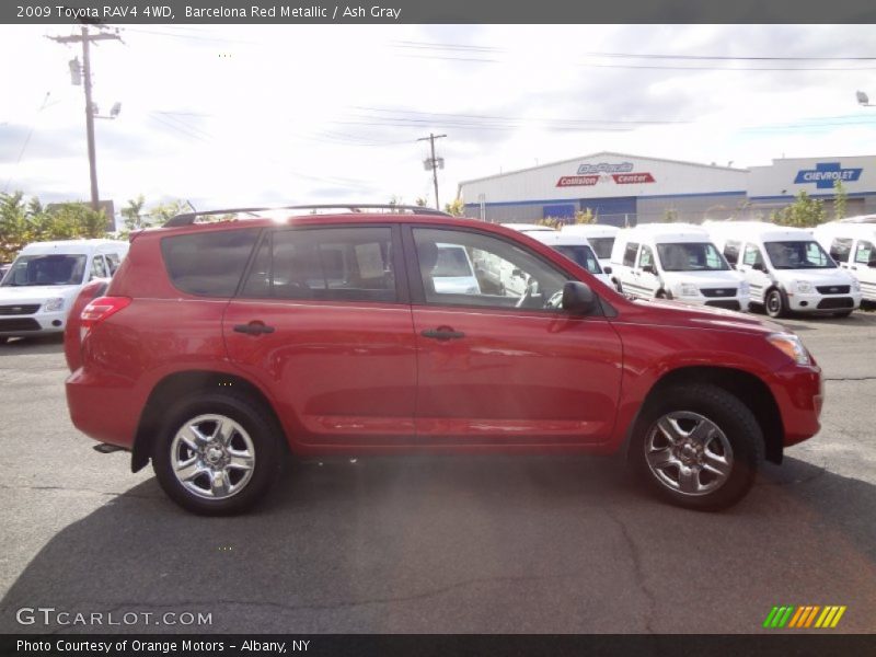 Barcelona Red Metallic / Ash Gray 2009 Toyota RAV4 4WD