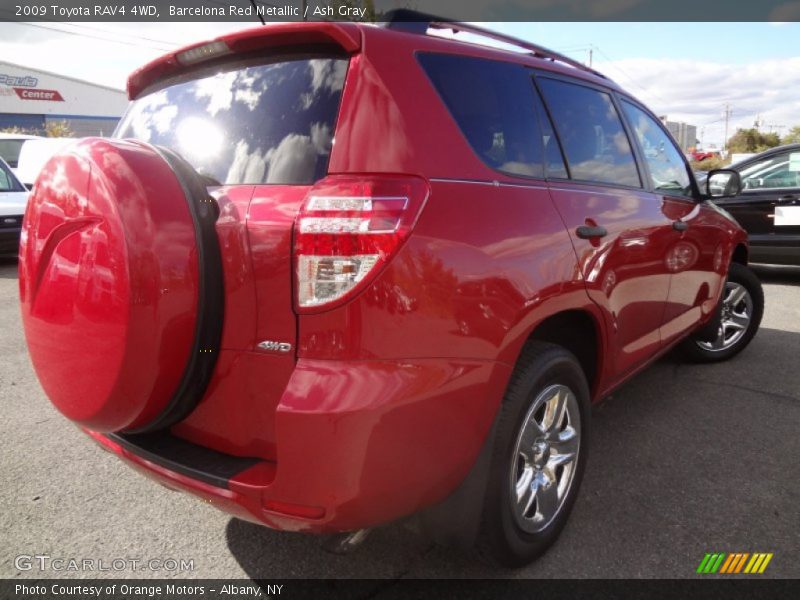 Barcelona Red Metallic / Ash Gray 2009 Toyota RAV4 4WD