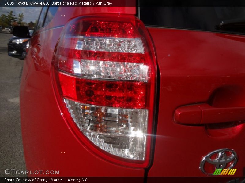 Barcelona Red Metallic / Ash Gray 2009 Toyota RAV4 4WD