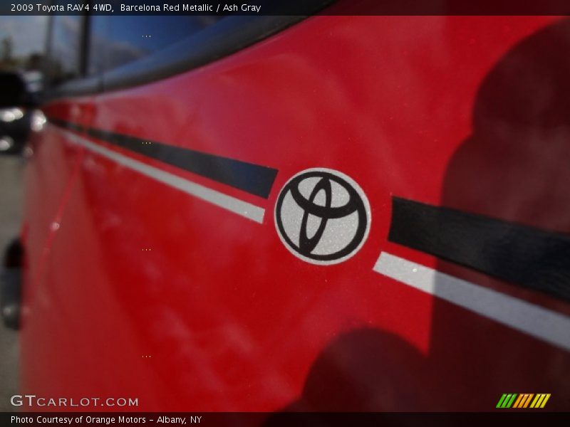 Barcelona Red Metallic / Ash Gray 2009 Toyota RAV4 4WD