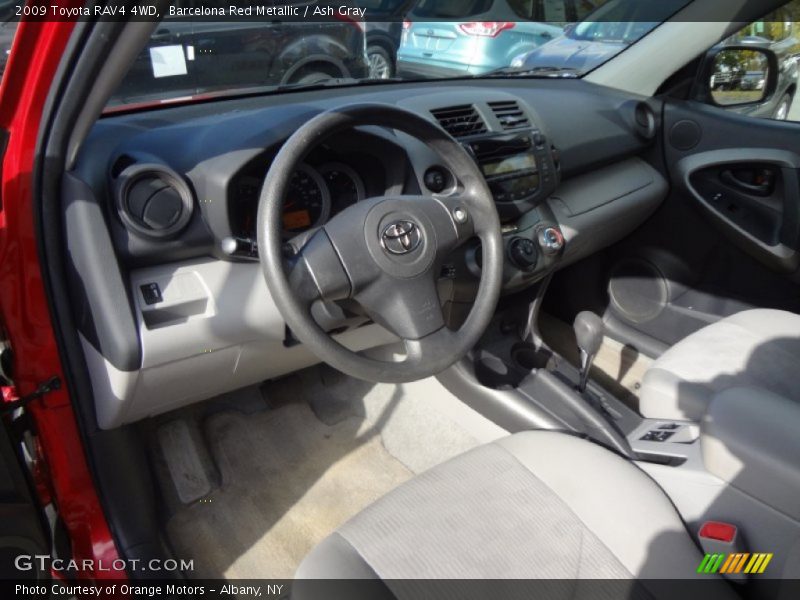 Barcelona Red Metallic / Ash Gray 2009 Toyota RAV4 4WD