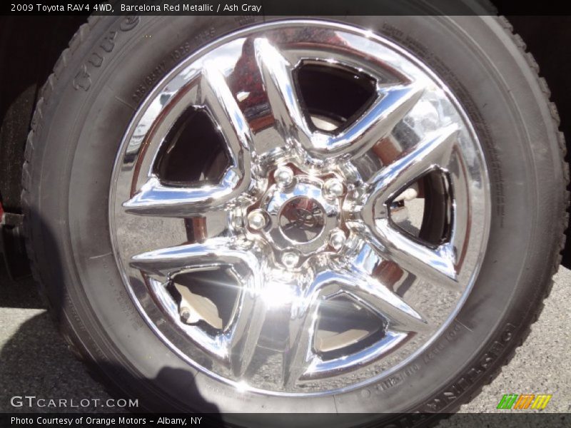 Barcelona Red Metallic / Ash Gray 2009 Toyota RAV4 4WD
