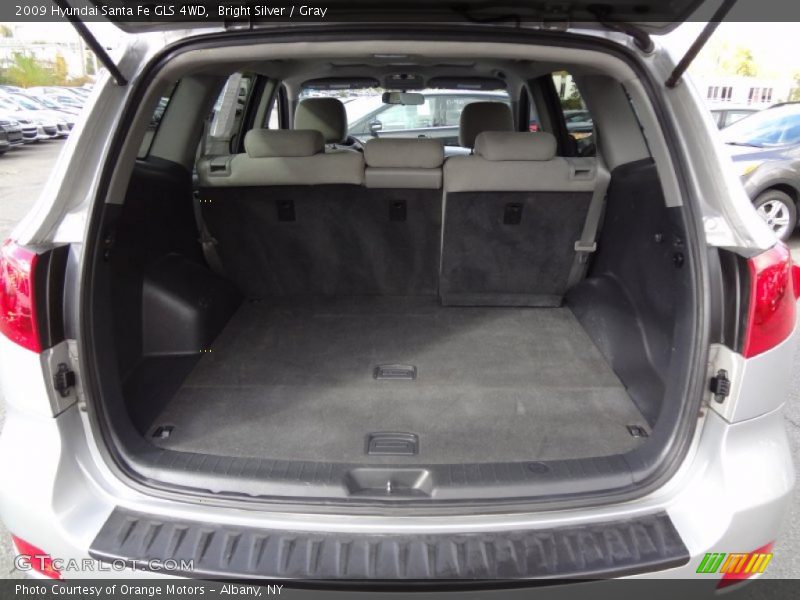 Bright Silver / Gray 2009 Hyundai Santa Fe GLS 4WD