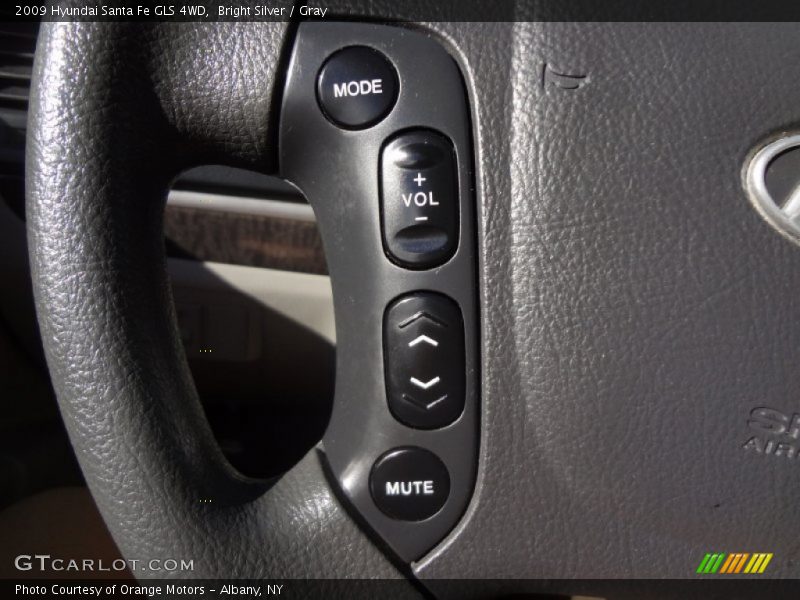 Bright Silver / Gray 2009 Hyundai Santa Fe GLS 4WD