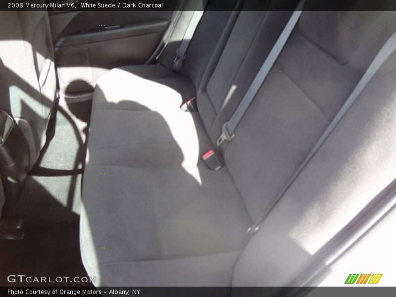White Suede / Dark Charcoal 2008 Mercury Milan V6