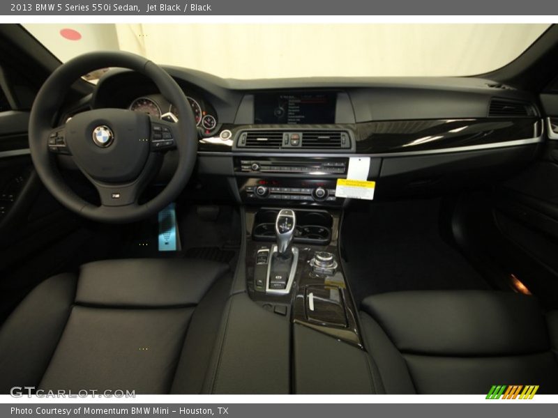 Jet Black / Black 2013 BMW 5 Series 550i Sedan