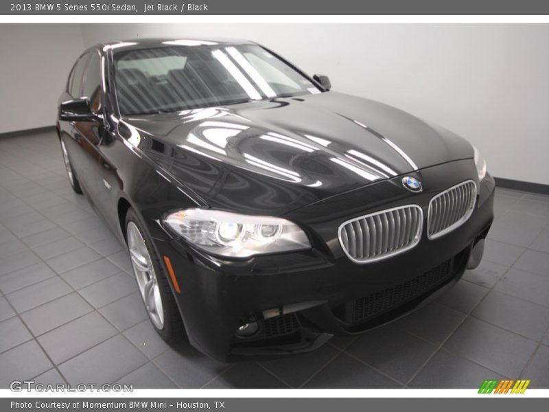 Jet Black / Black 2013 BMW 5 Series 550i Sedan