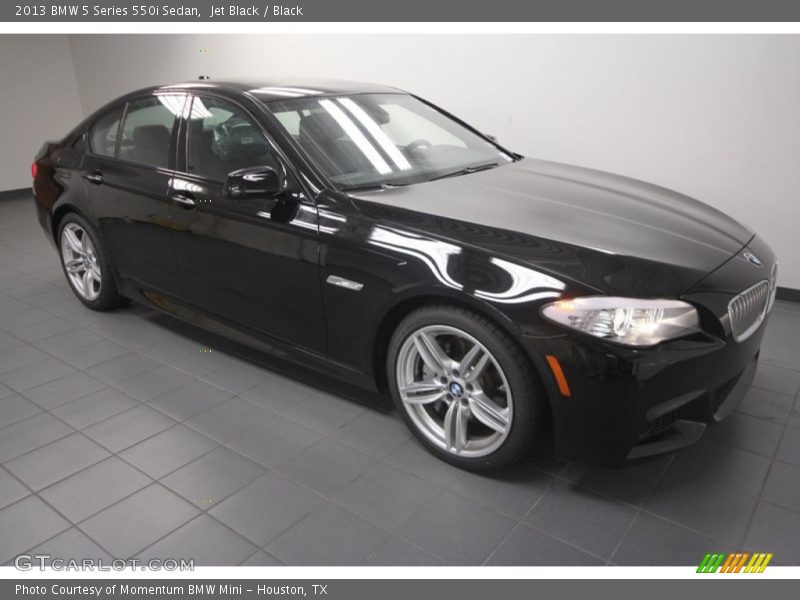 Jet Black / Black 2013 BMW 5 Series 550i Sedan