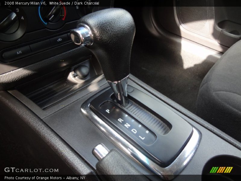 White Suede / Dark Charcoal 2008 Mercury Milan V6