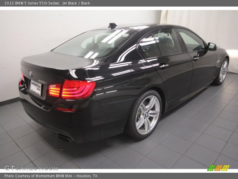 Jet Black / Black 2013 BMW 5 Series 550i Sedan