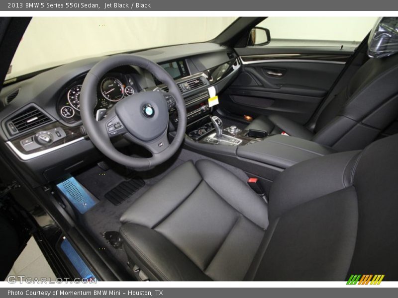 Jet Black / Black 2013 BMW 5 Series 550i Sedan