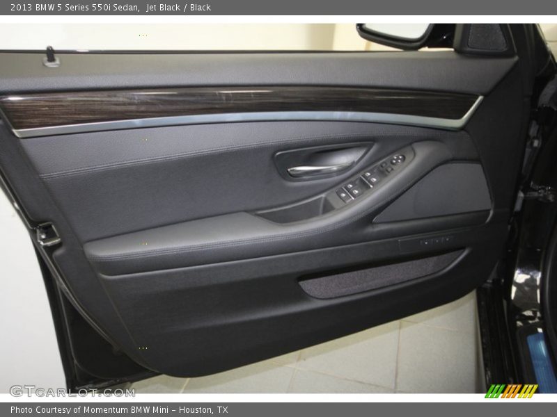 Jet Black / Black 2013 BMW 5 Series 550i Sedan