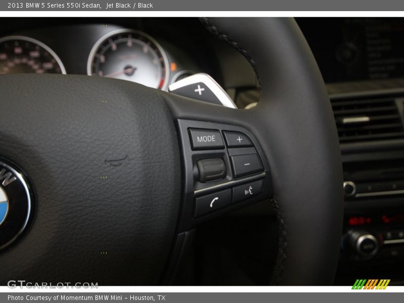 Jet Black / Black 2013 BMW 5 Series 550i Sedan
