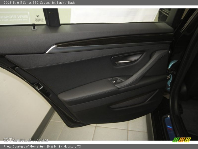 Jet Black / Black 2013 BMW 5 Series 550i Sedan