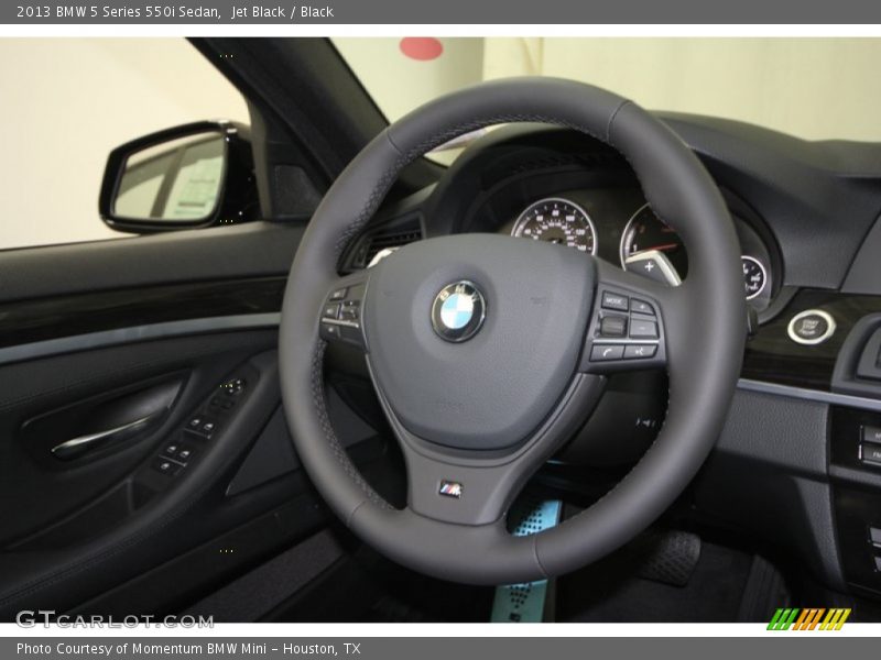 Jet Black / Black 2013 BMW 5 Series 550i Sedan
