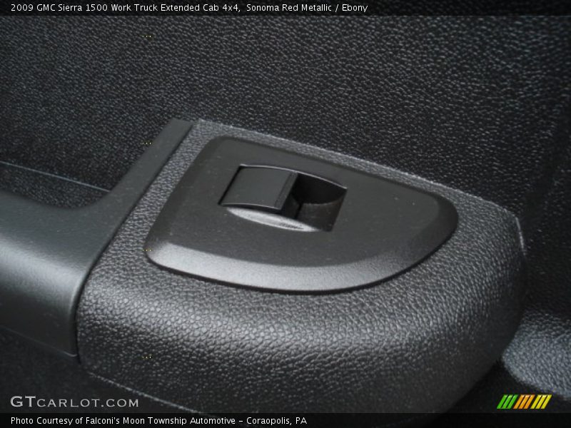 Sonoma Red Metallic / Ebony 2009 GMC Sierra 1500 Work Truck Extended Cab 4x4