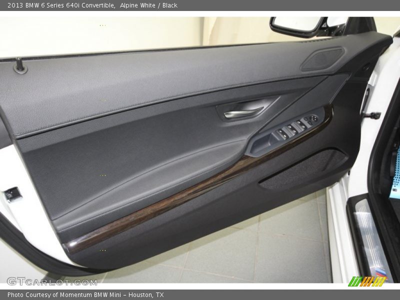 Alpine White / Black 2013 BMW 6 Series 640i Convertible