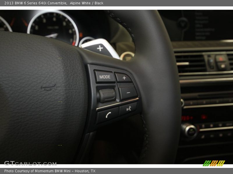 Alpine White / Black 2013 BMW 6 Series 640i Convertible