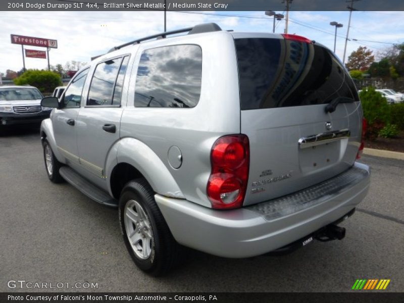 Brilliant Silver Metallic / Medium Slate Gray 2004 Dodge Durango SLT 4x4