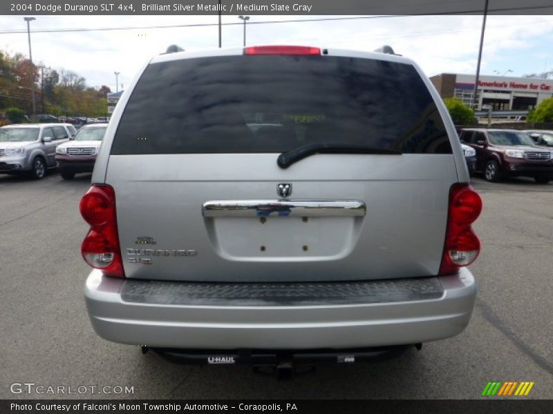 Brilliant Silver Metallic / Medium Slate Gray 2004 Dodge Durango SLT 4x4