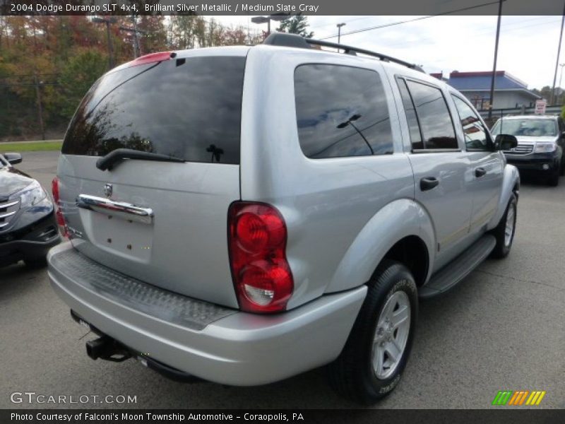 Brilliant Silver Metallic / Medium Slate Gray 2004 Dodge Durango SLT 4x4