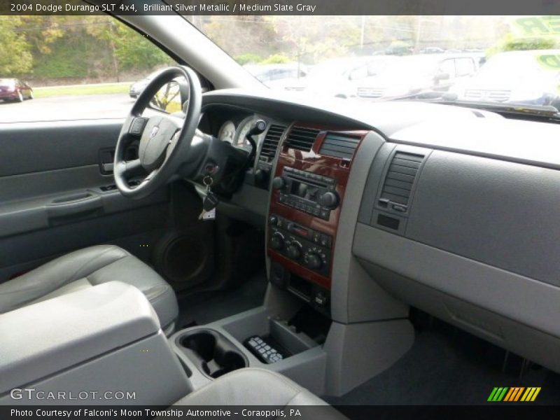 Brilliant Silver Metallic / Medium Slate Gray 2004 Dodge Durango SLT 4x4