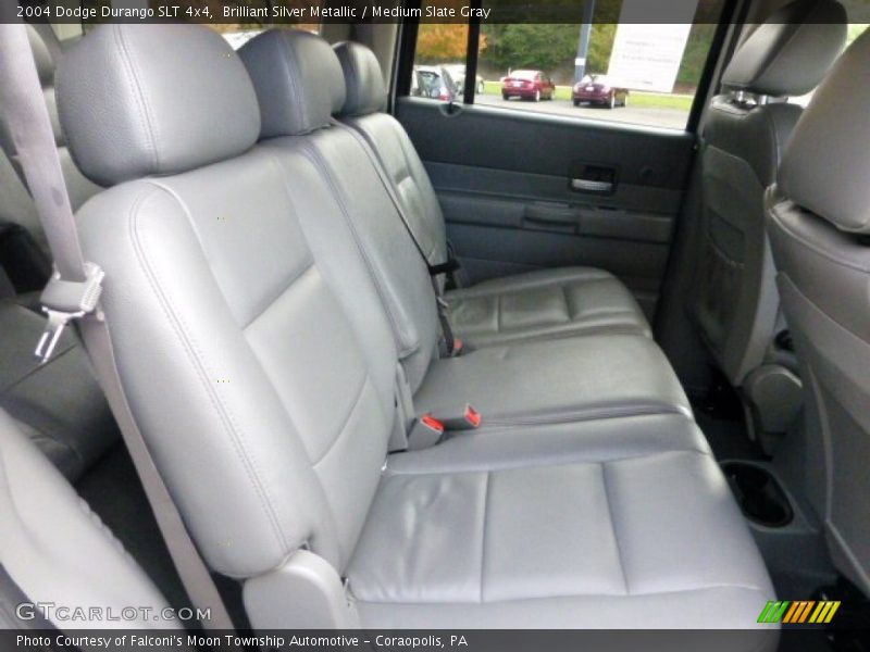 Brilliant Silver Metallic / Medium Slate Gray 2004 Dodge Durango SLT 4x4