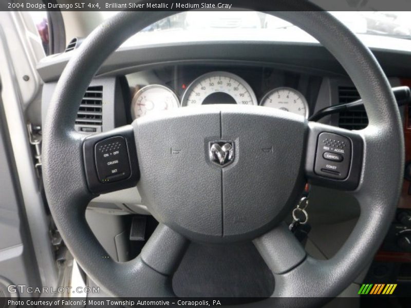 Brilliant Silver Metallic / Medium Slate Gray 2004 Dodge Durango SLT 4x4