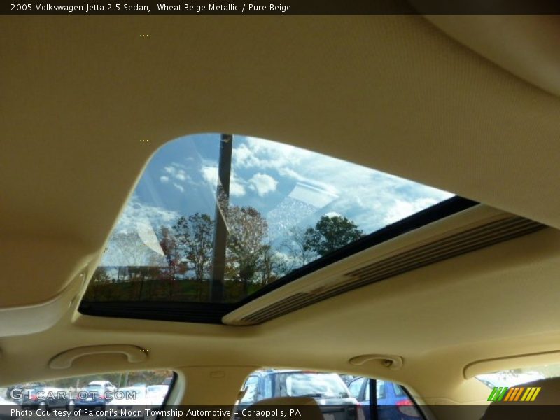 Wheat Beige Metallic / Pure Beige 2005 Volkswagen Jetta 2.5 Sedan