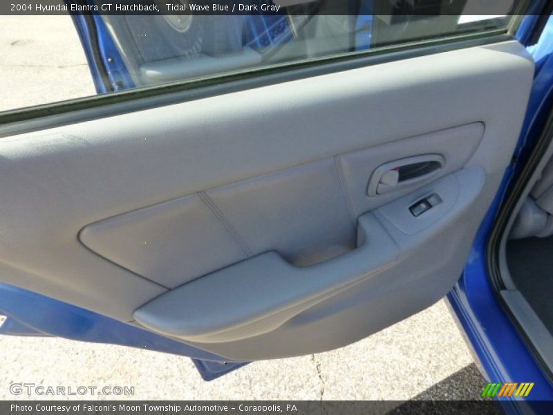 Tidal Wave Blue / Dark Gray 2004 Hyundai Elantra GT Hatchback