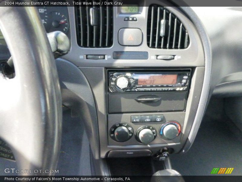 Tidal Wave Blue / Dark Gray 2004 Hyundai Elantra GT Hatchback