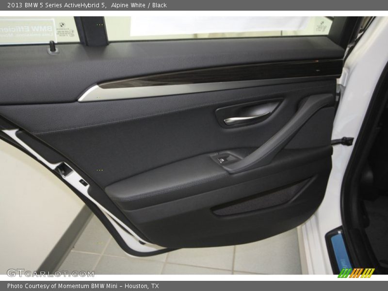 Alpine White / Black 2013 BMW 5 Series ActiveHybrid 5
