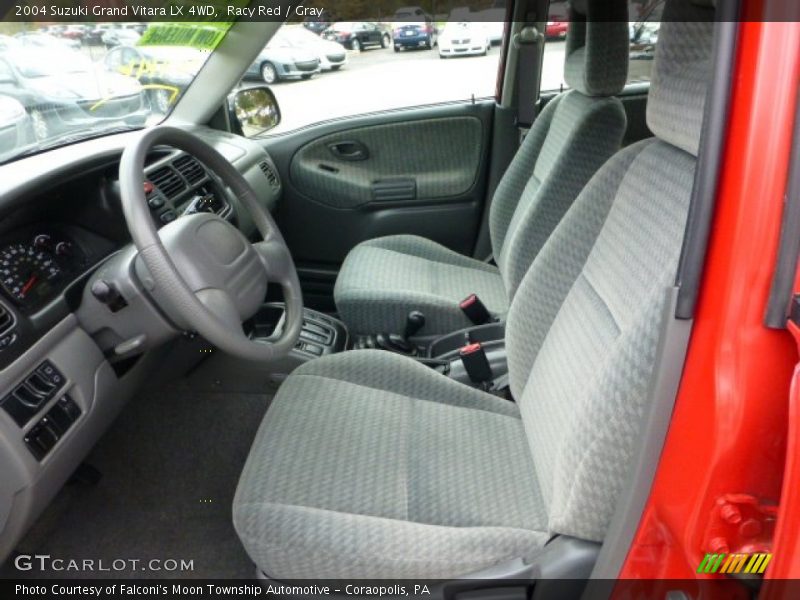 Gray Interior - 2004 Grand Vitara LX 4WD 