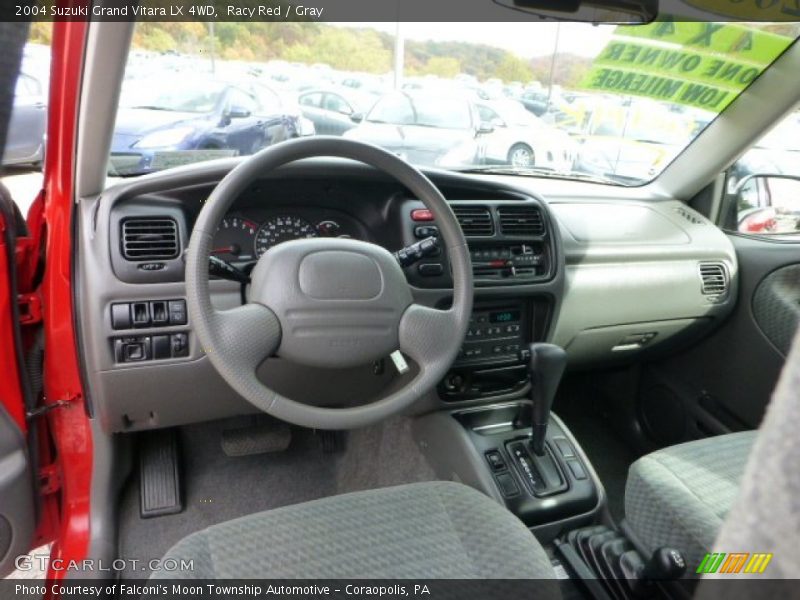 Gray Interior - 2004 Grand Vitara LX 4WD 