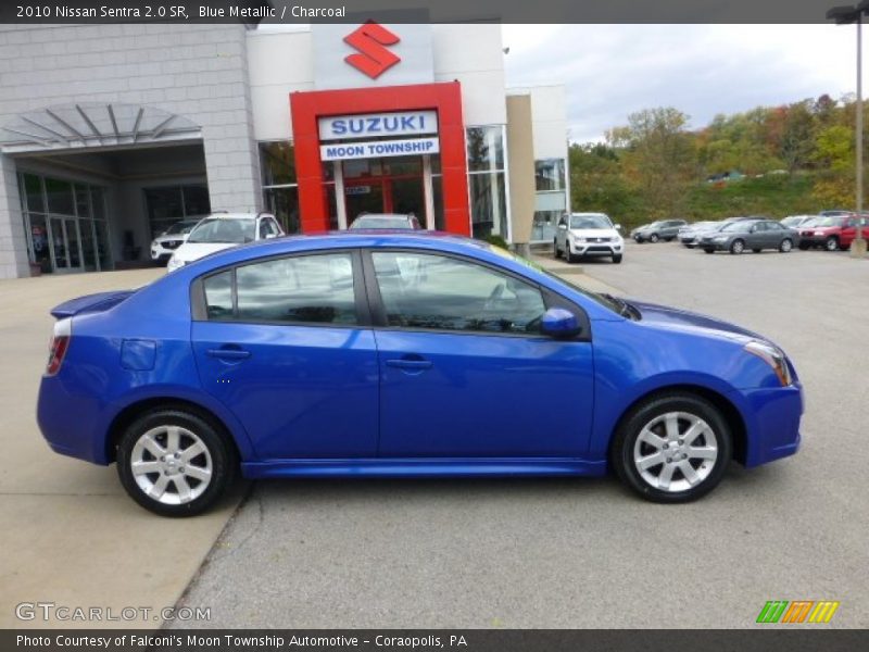 Blue Metallic / Charcoal 2010 Nissan Sentra 2.0 SR