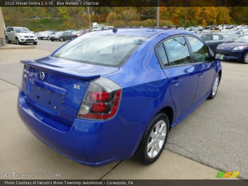 Blue Metallic / Charcoal 2010 Nissan Sentra 2.0 SR