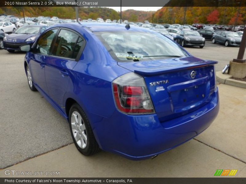 Blue Metallic / Charcoal 2010 Nissan Sentra 2.0 SR