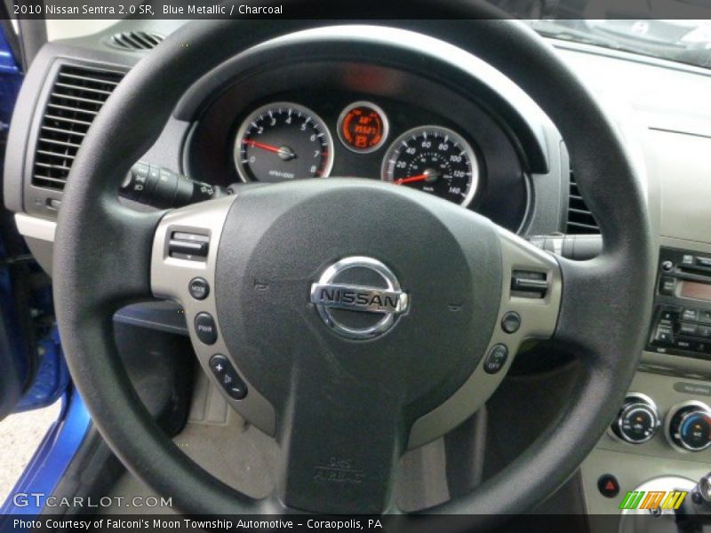 Blue Metallic / Charcoal 2010 Nissan Sentra 2.0 SR