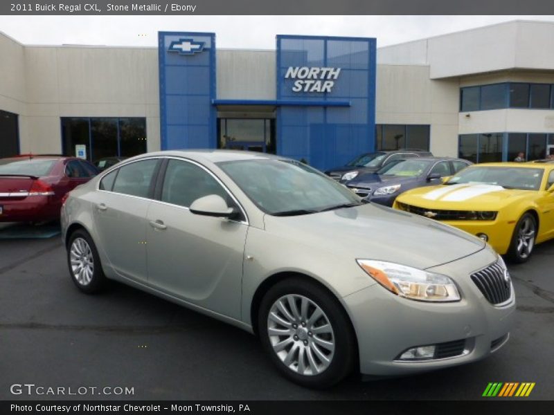 Stone Metallic / Ebony 2011 Buick Regal CXL