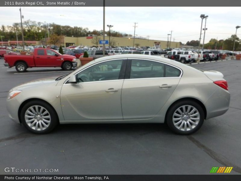 Stone Metallic / Ebony 2011 Buick Regal CXL
