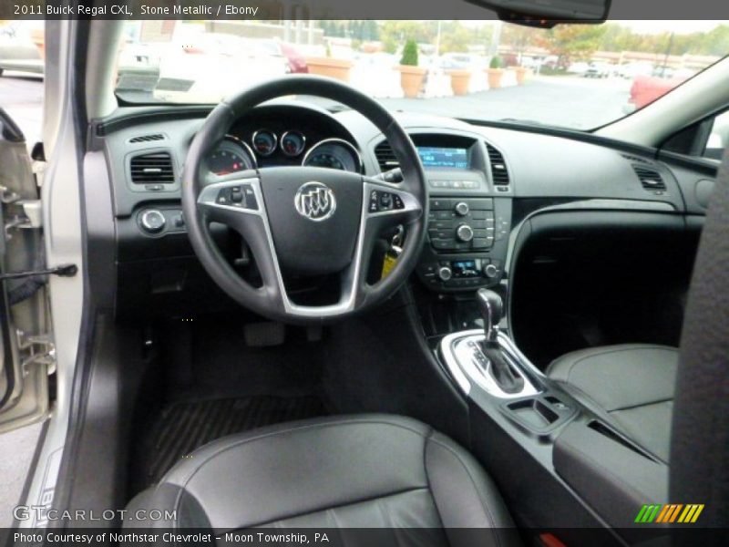 Stone Metallic / Ebony 2011 Buick Regal CXL