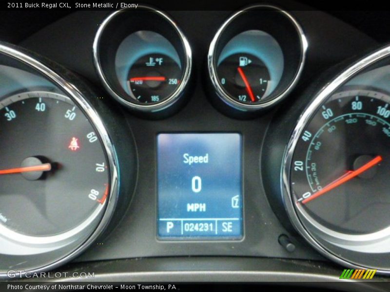 Stone Metallic / Ebony 2011 Buick Regal CXL