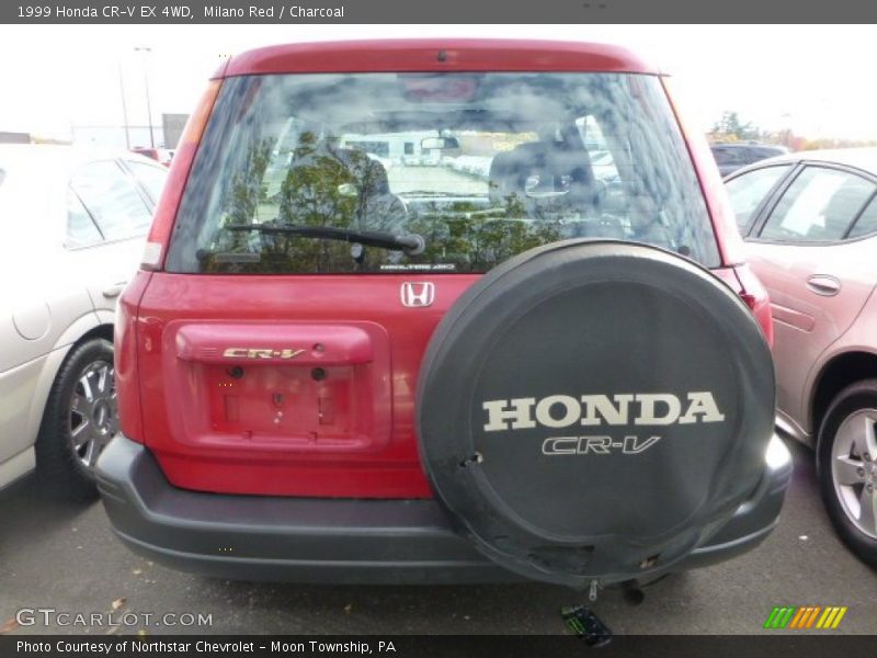 Milano Red / Charcoal 1999 Honda CR-V EX 4WD