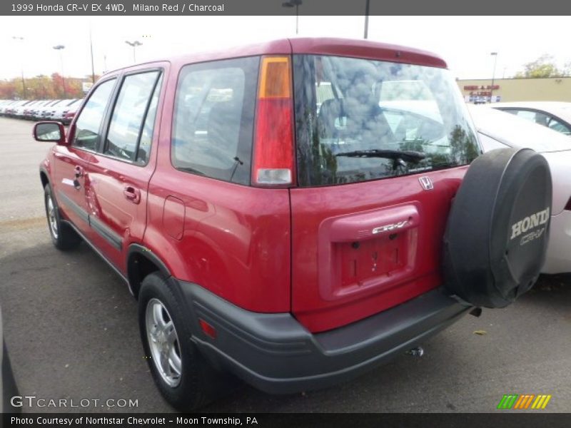 Milano Red / Charcoal 1999 Honda CR-V EX 4WD