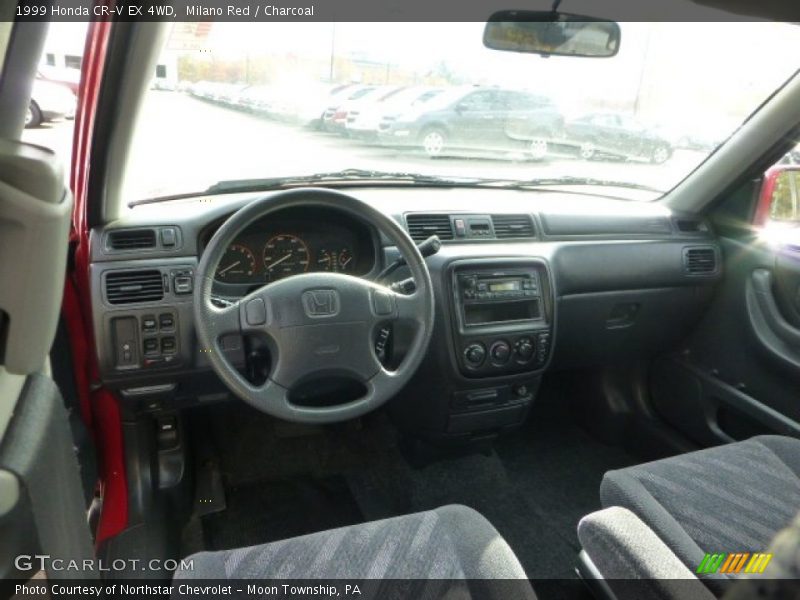Milano Red / Charcoal 1999 Honda CR-V EX 4WD