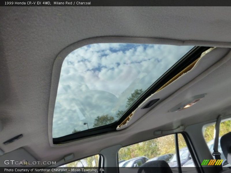 Milano Red / Charcoal 1999 Honda CR-V EX 4WD