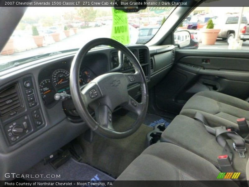 Blue Granite Metallic / Dark Charcoal 2007 Chevrolet Silverado 1500 Classic LT  Z71 Crew Cab 4x4