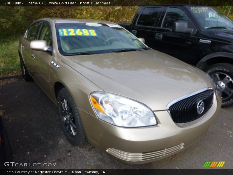 White Gold Flash Tricoat / Cashmere 2006 Buick Lucerne CXL