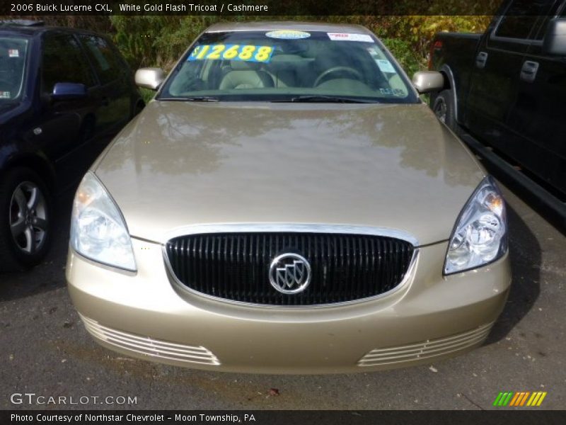 White Gold Flash Tricoat / Cashmere 2006 Buick Lucerne CXL