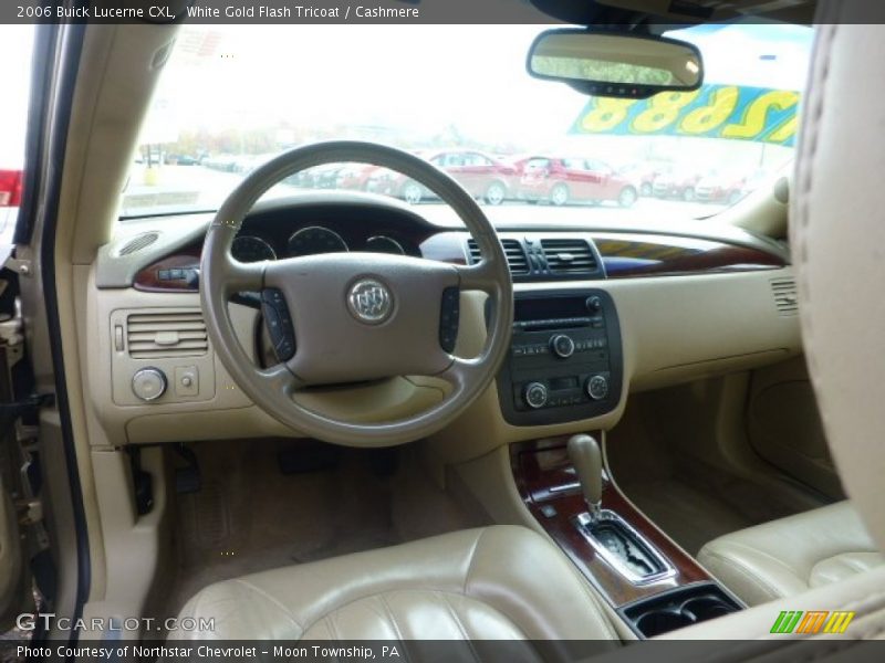 White Gold Flash Tricoat / Cashmere 2006 Buick Lucerne CXL